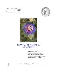 Plantas Medicinales. Volumen II - Sibdi - Universidad de Costa Rica
