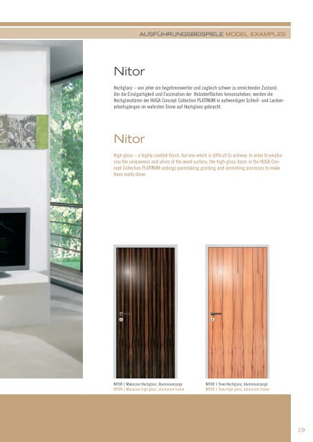 HUGA CONCEPT COLLECTION - Doors and Floors Doors and Floors