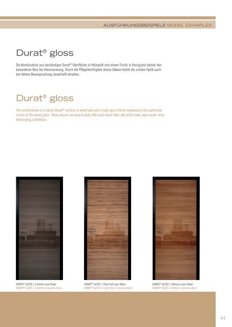 HUGA CONCEPT COLLECTION - Doors and Floors Doors and Floors