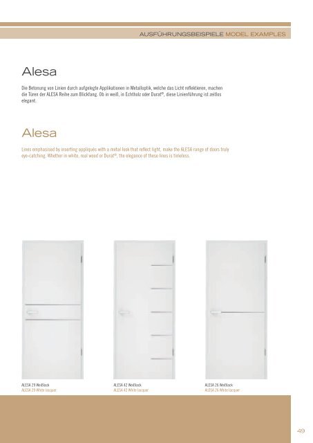 HUGA CONCEPT COLLECTION - Doors and Floors Doors and Floors