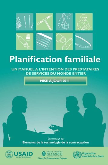 Planification familiale - A Global Handbook for Providers