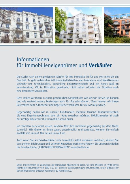 Ihr Immobilienmakler.