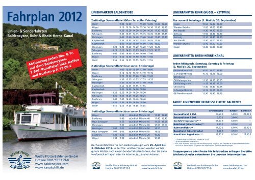 Fahrplan 2012 - Emscherkunst