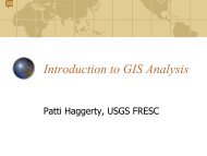 Introduction to GIS Analysis - Animal Migration Research Group