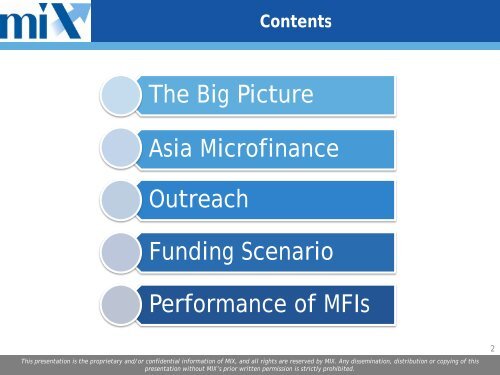 2012 Asia Regional Snapshot - Microfinance Information Exchange