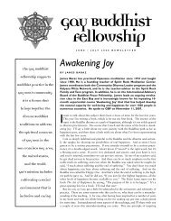 2008.06 James Baraz (Awakening Joy).pdf - Gay Buddhist Fellowship