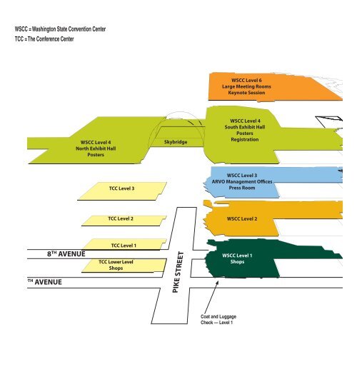 View the Washington State Convention Center floorplan. ARVO