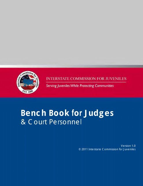 Bench Book For Judges Maryland State Archives