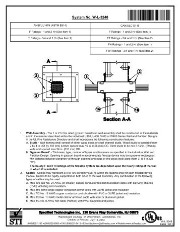 W-L-3248 - STI - Specified Technologies Inc