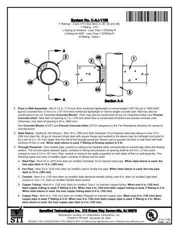 C-AJ-1198 - STI - Specified Technologies Inc