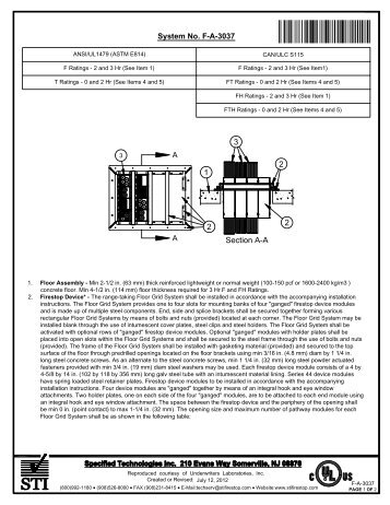 FA-3037 - STI - Specified Technologies Inc