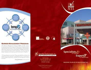 STI's Barrier Management Program - STI - Specified Technologies Inc