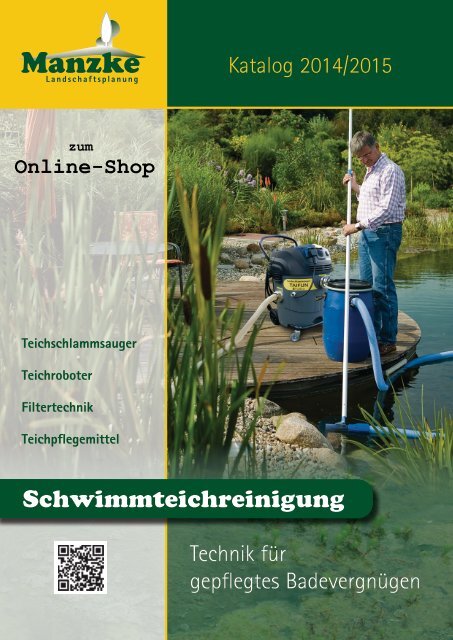 Schwimmteichreinigung - Manzke Landschaftsplanung