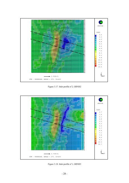 Wind field simulations at Askervein hill - WindSim