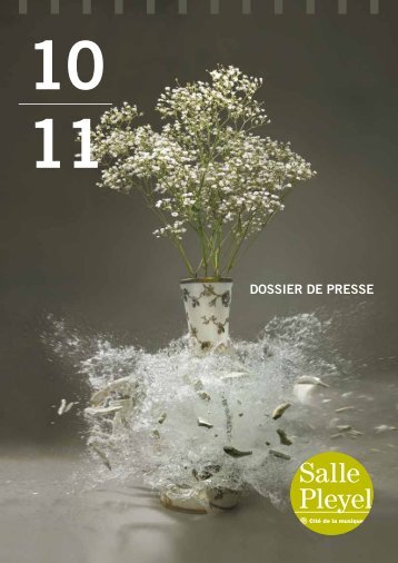 DOSSIER DE PRESSE - Salle Pleyel