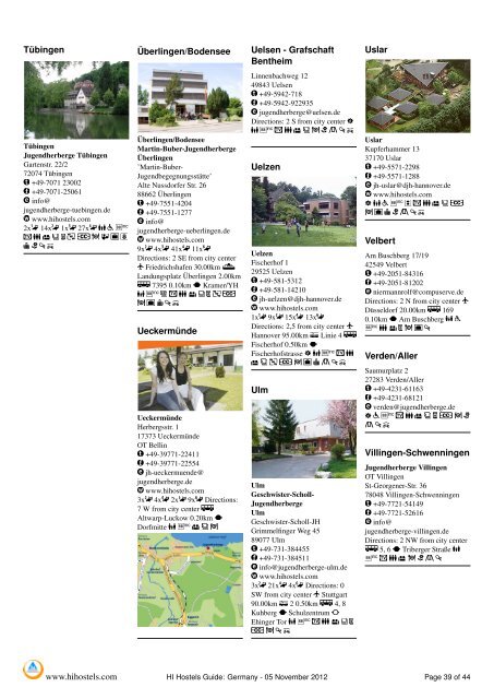HI Hostels Guide: Germany Germany - Hostelling International