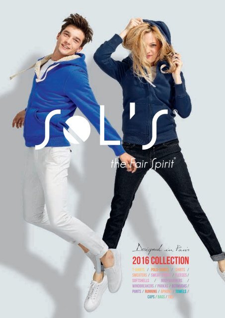 SOL'S 2016 COLLECTION