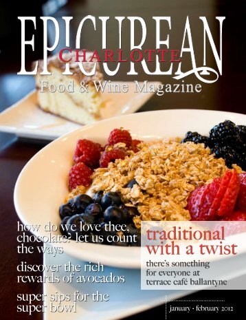 traditional with a twist - Epicurean Charlotte Food & Wine Magazine