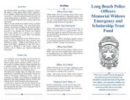 Widows and Orphans Brochure - Long Beach Police Officers ...