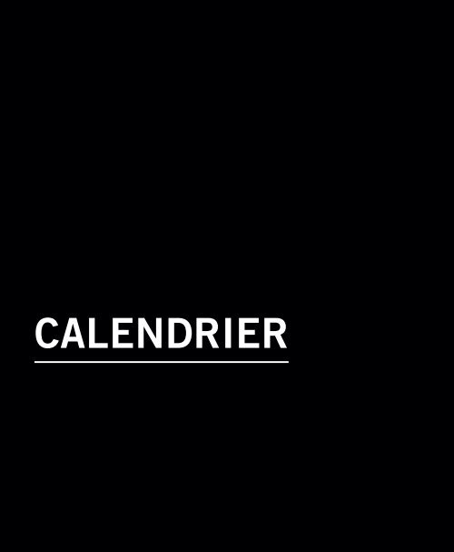 Calendrier 2012-2013 - Salle Pleyel