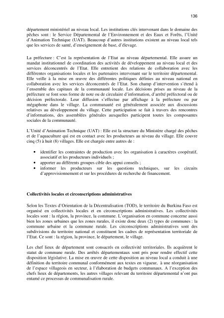 RAPPORT GENERAL DE L'ATELIER ... - Nefisco.org