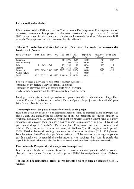 RAPPORT GENERAL DE L'ATELIER ... - Nefisco.org