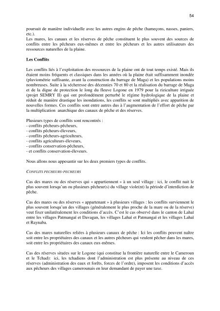 RAPPORT GENERAL DE L'ATELIER ... - Nefisco.org