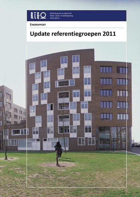 Update referentiegroepen 2011