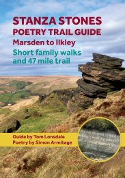 Stanza Stones trail guide - Ilkley Literature Festival