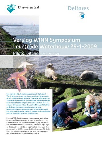 Verslag Levende Waterbouw symposium (brochure) - Innoveren met ...