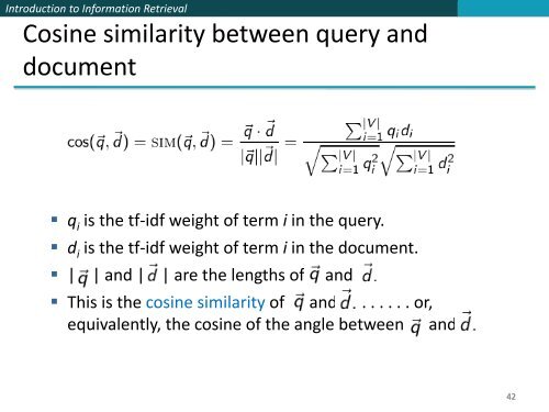 Introduction to Information Retrieval