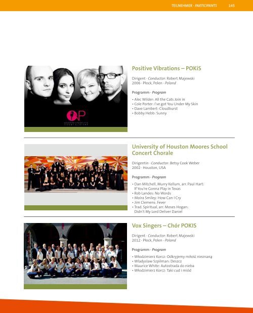 European Choir Games 2015 - Program Book