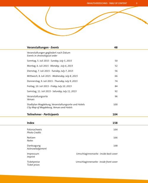 European Choir Games 2015 - Program Book