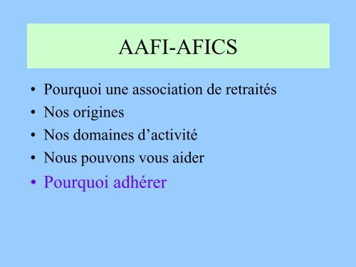 AAFI-AFICS, Geneva - UNOG