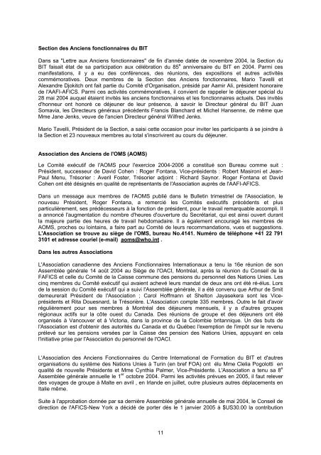 Bulletin Vol. 64 no. 2 - AAFI-AFICS, Geneva - UNOG