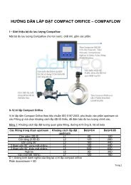 How to install  COMPACT ORIFICE – COMPAFLOW - daviteq.com