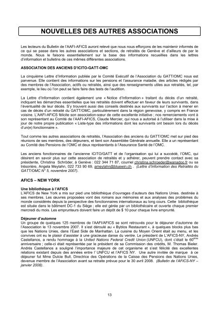 VOL. 67, NO. 3 - AAFI-AFICS, Geneva - UNOG