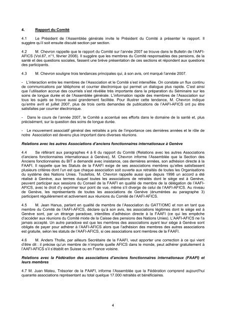 VOL. 67, NO. 3 - AAFI-AFICS, Geneva - UNOG