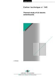 Thermal study of LV electric switchboards - Schneider Electric India