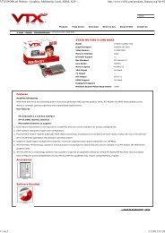 VTX3D Official Website - Graphics, Multimedia Cards, MXM, XGP ...