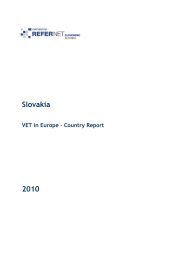 VET In Europe â Country Report - Europa