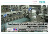 Development of a wireless sensor network for engine rooms of vessels