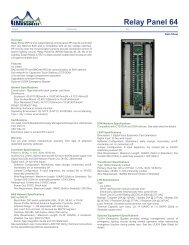 RP64 Data Sheet - Blue Ridge Technologies