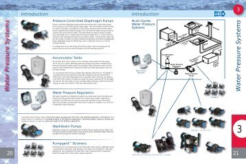 W a ter Pressure Systems - Jabsco