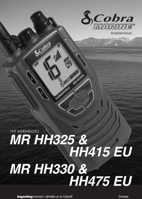 MR HH325 & HH415 EU MR HH330 & HH475 EU