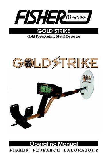 GOLD STRIKE Operating Manual - Stevespages.com