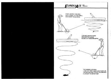 Instruction Manual Eureka Ace Dual - Minelab