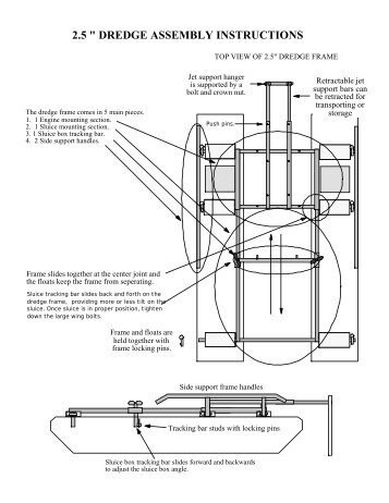 2.5 DREDGE ASSEMBLY INSTRUCTIONS - Keene Engineering