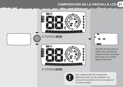 Instruction Manual X-TERRA 305 & 505 â SPANISH (4901 ... - Minelab