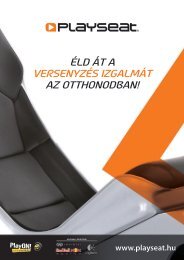 ÉLD ÁT A VERSENYZÉS IZGALMÁT AZ OTTHONODBAN!